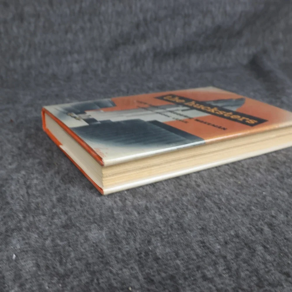 Vintage The Hucksters Frederic Wakeman Orange HC DJ 1946 Rinehart USA Novel